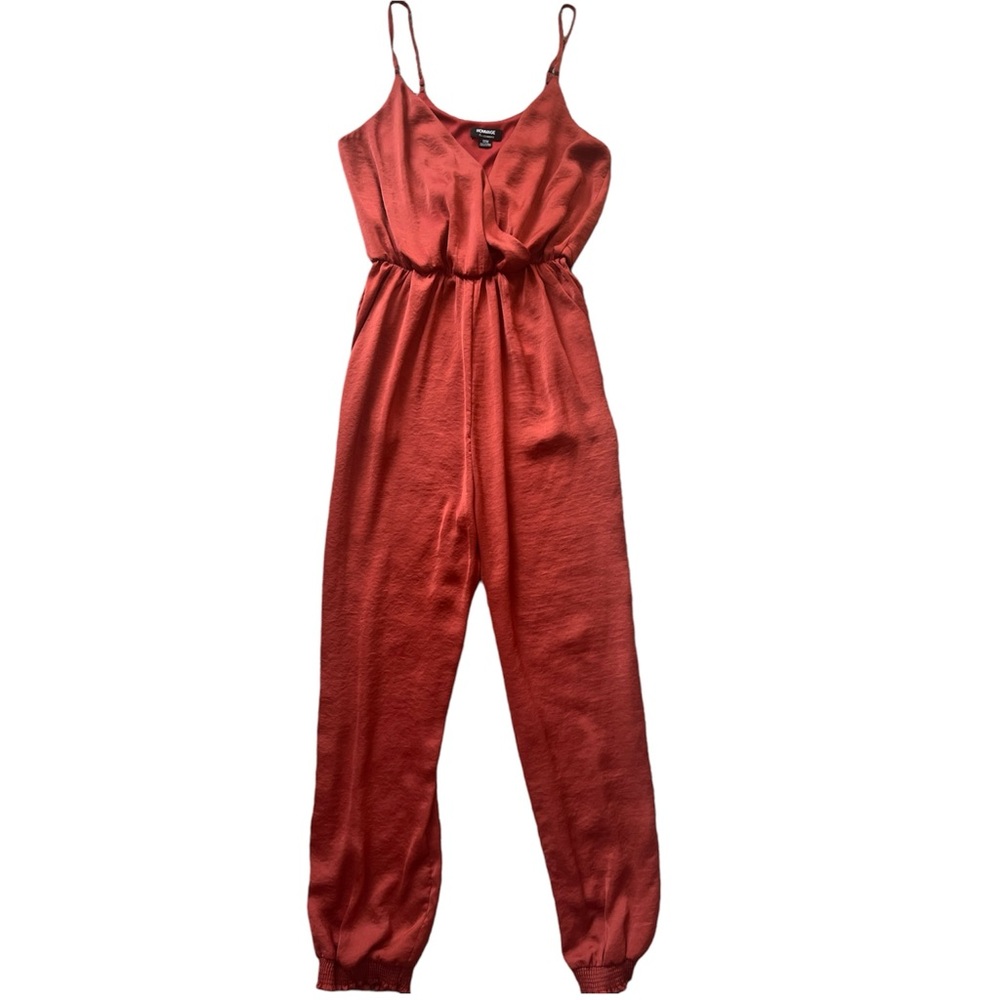 Hommage Jumpsuit with Tassel Belt